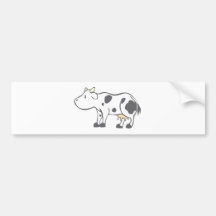 Cow Bumper Stickers