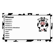 Cow Business Cards