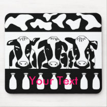 Cow Business Mouse Pad mousepads