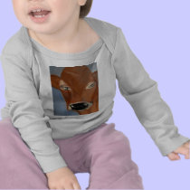cow by eric ginsburg t-shirts