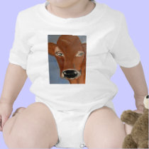 cow by eric ginsburg t-shirts