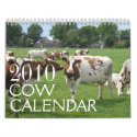 Cow Calendar 2010 by hollandshop Cow Calendar 2010