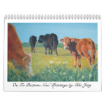 Cow Calendar 'On To Pastures New'