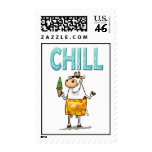 Cow CHILL Stamp