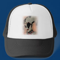 Cow clown face hats