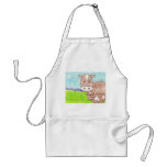 Cow Design Apron