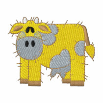 Cow embroidered shirts