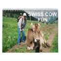 COW FUN COVER CALENDAR