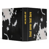 Cow fur Binder