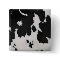 Cow fur Button