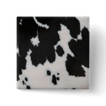 Cow fur Button