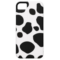 Cow pattern skin hide cute nature animal print iPhone case