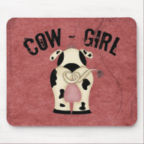 Cow-Girl mousepads