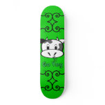 Cow Go Veg Skate Board