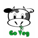 Cow Go Veg t-shirts