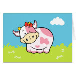 Cow Greeting Card