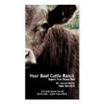 Cow Head  Beef Ranch business cards