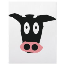 cow head icon letterhead