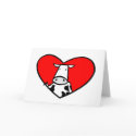Cow Heart card by holiday_tshirts Cow Heart card