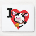 Cow Heart mousepads