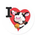 Cow Heart stickers