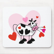 Cow Hearts Mouse Mat
