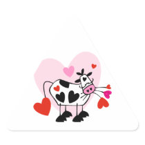 Cow Hearts Sticker