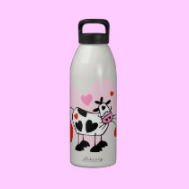 Cow Hearts water bottles