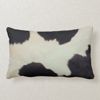 cow print lumbar pillow