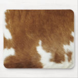 Cow hide mouse pads