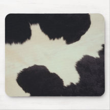 Cow Hide Mousepads