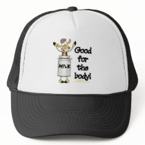 Cow in Milk Can Hats