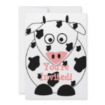 Cow Invitation