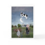 Cow Jumped Over the Moon Card