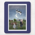 Cow Jumped Over the Moon mousepads
