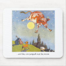 Cow Jumped Over the Moon, Mousepad