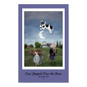 Cow Jumped Over the Moon Print - Customized by SherryHolderHunt Cow Jumped Over the Moon Print - Customized