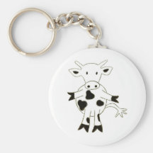 Cow Keychains