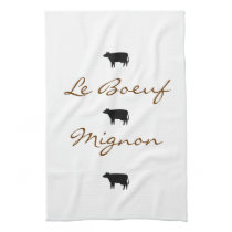cow kitchen towel