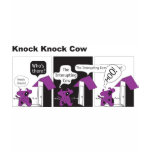Cow Knock Knock Joke t-shirts