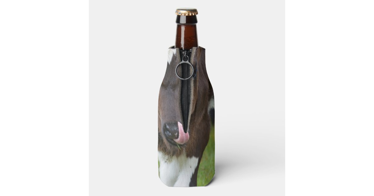 Cow Lick Bottle Cooler Zazzle