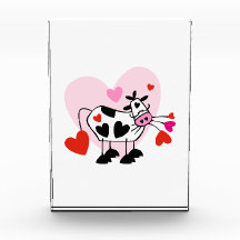 Cow Lovers Acrylic Award