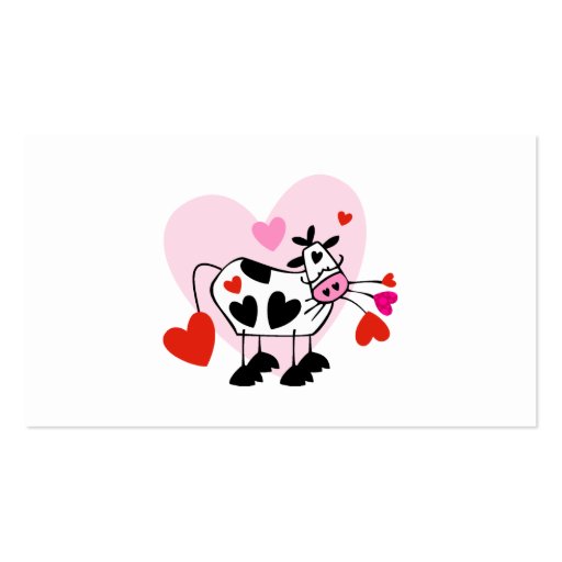 Cow Lovers Business Card