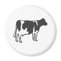 Cow Refrigerator Magnet