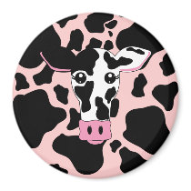 Cow magnets by totallypainted Cow magnets
