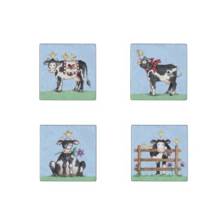 Cow - Magnets Stone Magnet