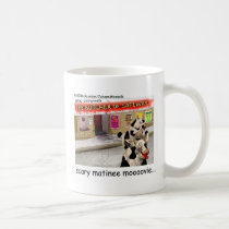 Cow Matinee Scary Moovie Funny Tees & Gifts mugs