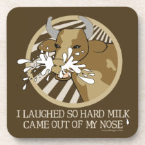 Cow Milk Out My Nose cork coasters