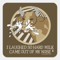 Cow Milk Out My Nose stickers