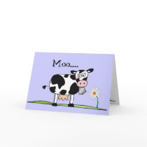 Cow-Moo.....Hope you have a Happy Fathers Day Greeting Card